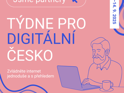 Největší vzdělávací událost v oblasti digitalizace je zpět! Týden pro digitální Česko míří i do Pevnosti poznání a UP_LABu
